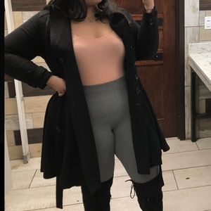 Torrid black coat size 2